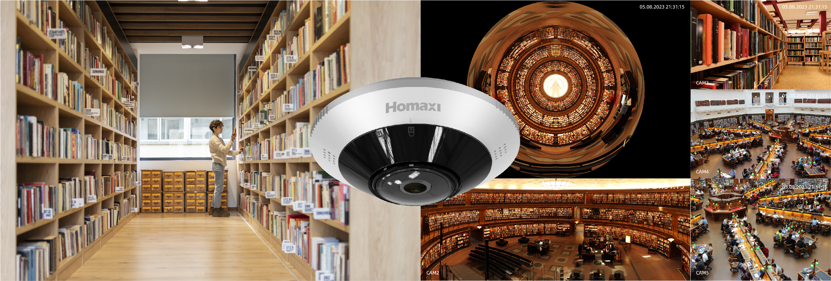 panoramic security cameras, security cameras, 360 cameras, wide-angle cameras