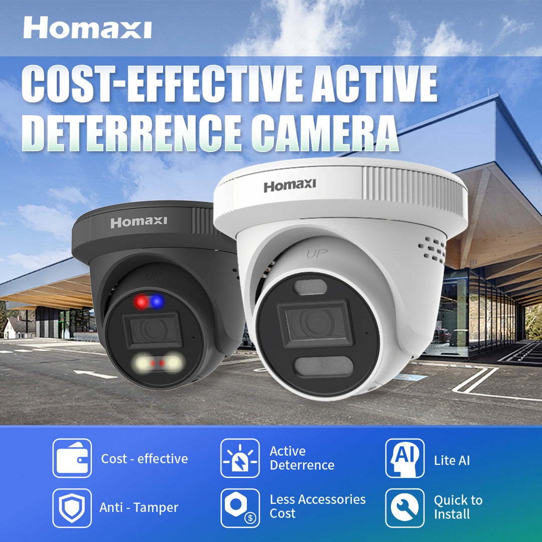 active deterrence cameras, security cameras